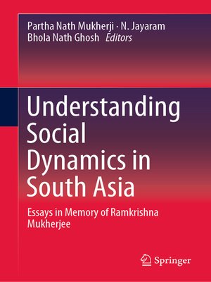 cover image of Understanding Social Dynamics in South Asia